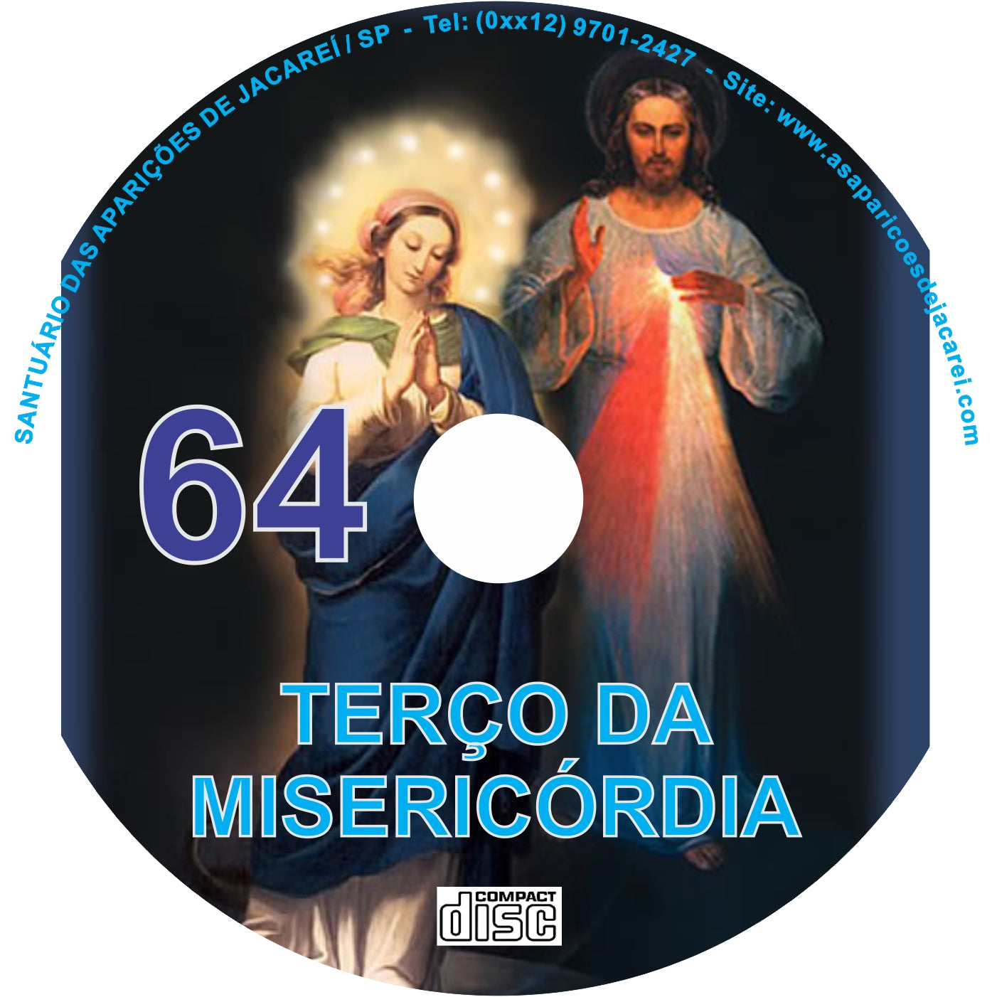 CD Terço da Misericórdia 64 CD Terço da Misericórdia 64